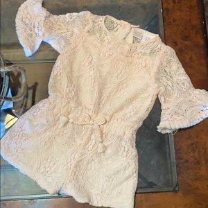 Lace Short Romper